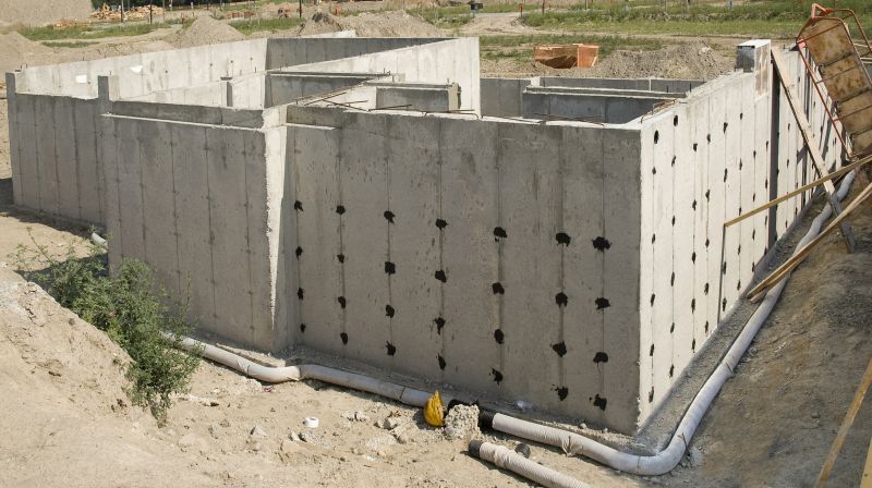 Foundation Construction Site